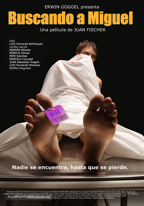 Buscando a Miguel - Colombian Movie Poster