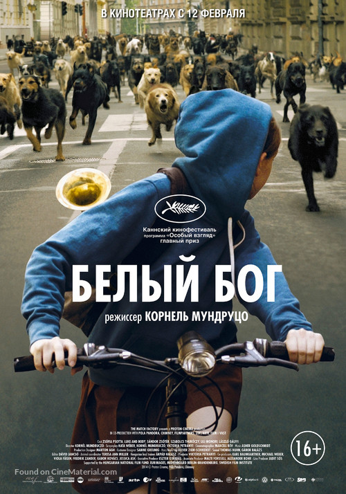 Feh&eacute;r isten - Russian Theatrical movie poster