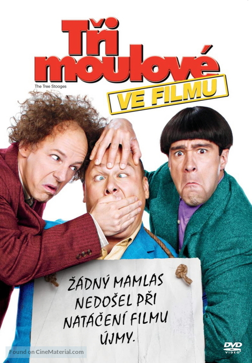 The Three Stooges - Czech DVD movie cover