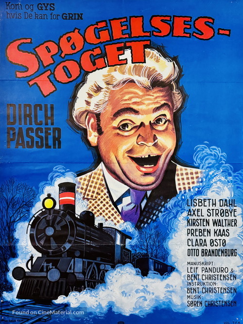 Sp&oslash;gelsestoget - Danish Movie Poster