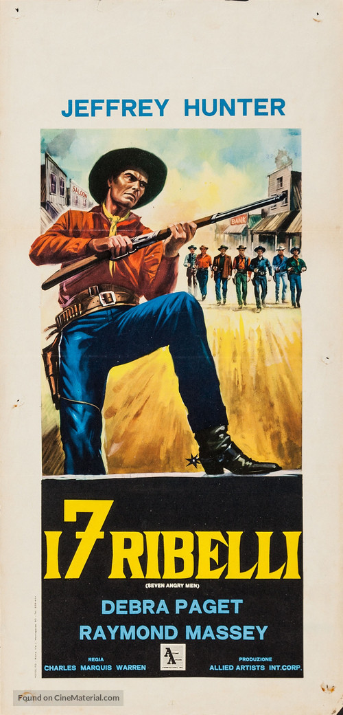 Seven Angry Men - Italian Movie Poster