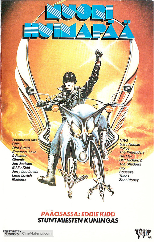Riding High - Finnish VHS movie cover
