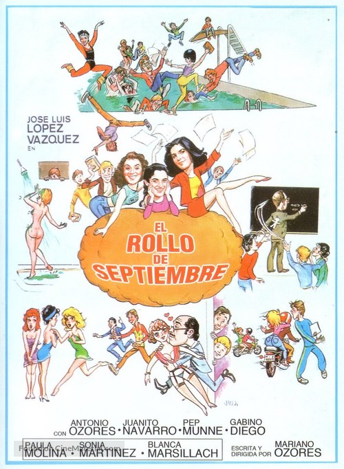 El rollo de septiembre - Spanish Movie Poster