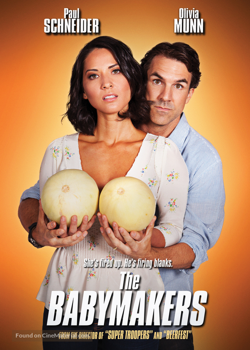 The Babymakers - Canadian DVD movie cover