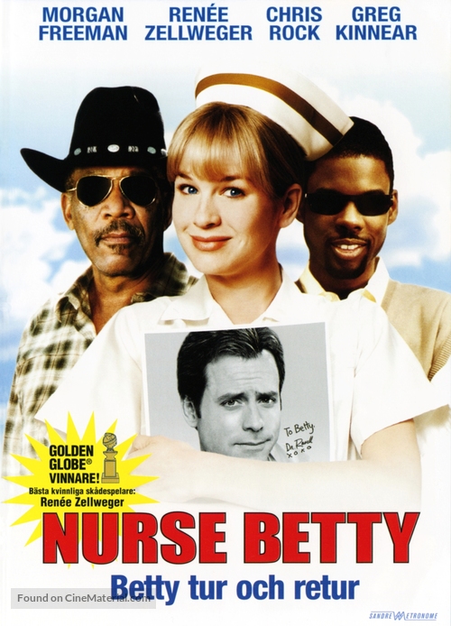 Nurse Betty - Swedish DVD movie cover