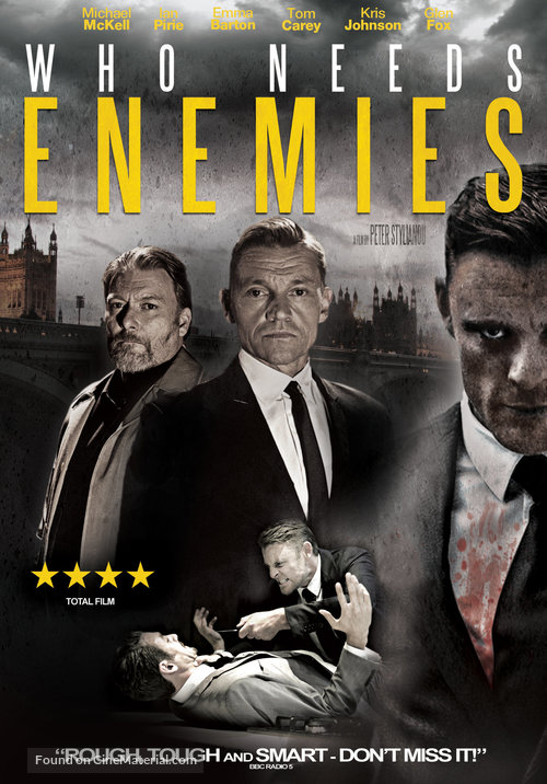 Who Needs Enemies - British DVD movie cover