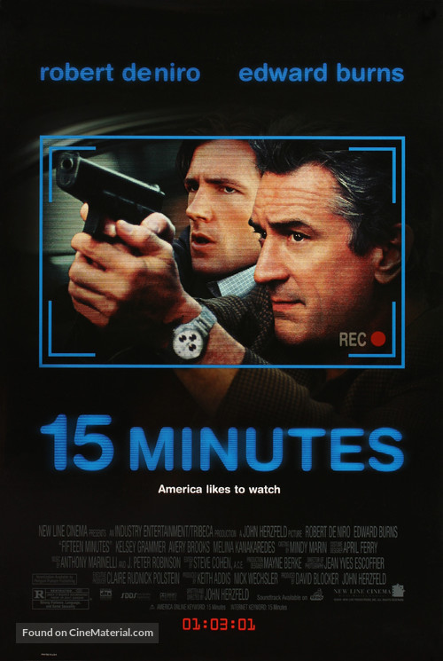 15 Minutes - Movie Poster