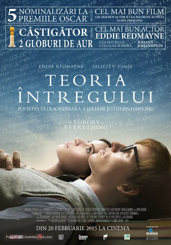 The Theory of Everything - Romanian Movie Poster