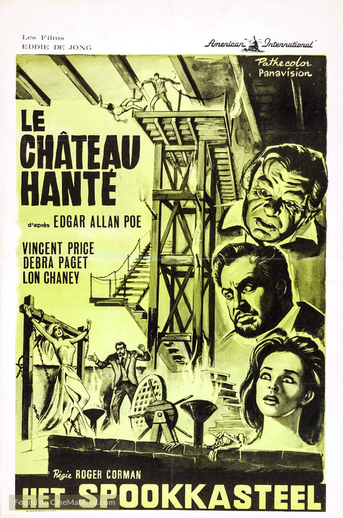 The Haunted Palace - Belgian Movie Poster
