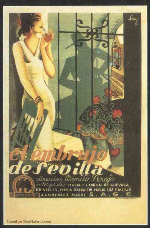Embrujo de Sevilla, El - Spanish Movie Poster