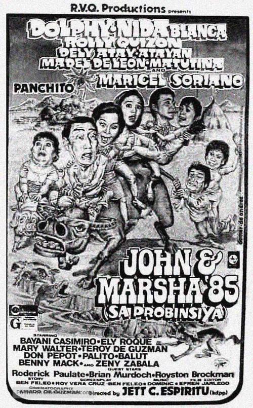 John and Marsha sa probinsya - Philippine Movie Poster