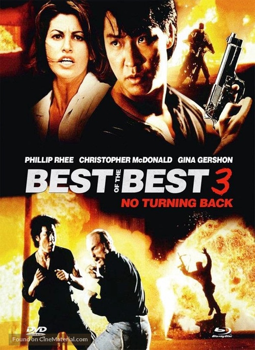 Best of the Best 3: No Turning Back - German Blu-Ray movie cover