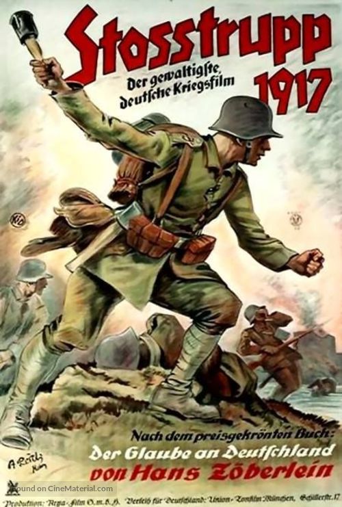 Sto&szlig;trupp 1917 - German Movie Poster