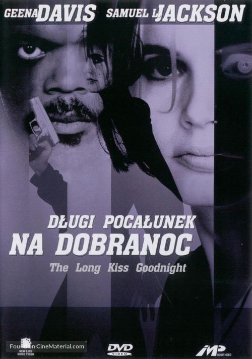 The Long Kiss Goodnight - Polish DVD movie cover