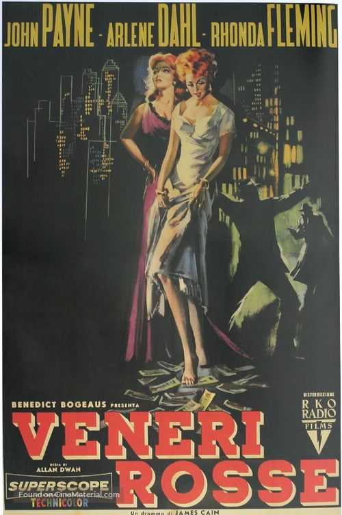 Slightly Scarlet - Italian Movie Poster