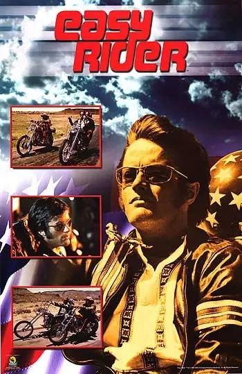 Easy Rider (1969) vhs movie cover
