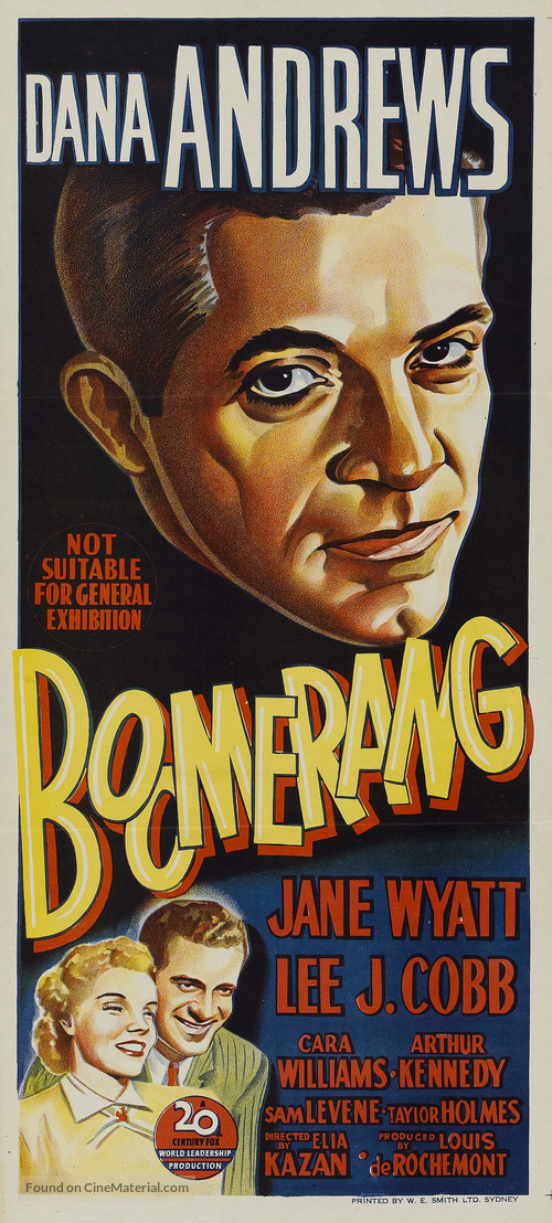 Boomerang! - Australian Movie Poster