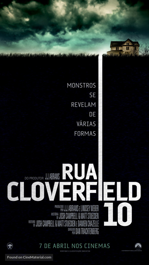 10 Cloverfield Lane - Brazilian Movie Poster