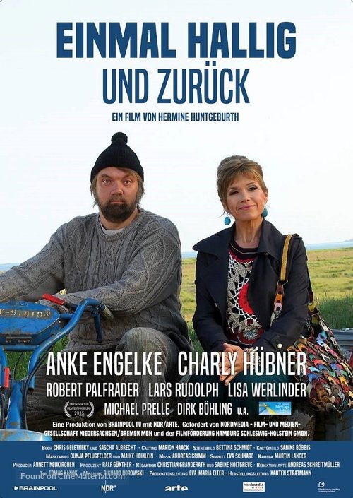 Einmal Hallig und zur&uuml;ck - German Movie Poster