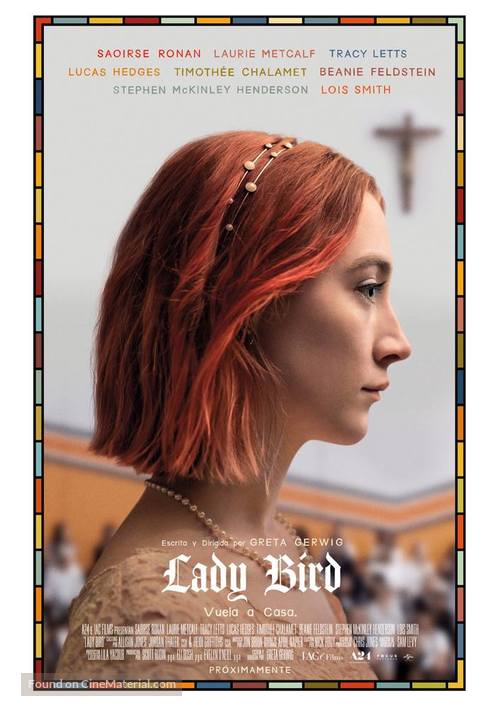 Lady Bird - Argentinian Movie Poster