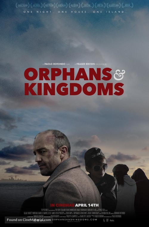 Orphans &amp; Kingdoms - New Zealand Movie Poster