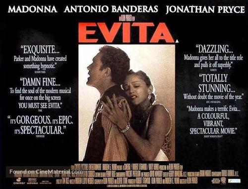 Evita - British Movie Poster