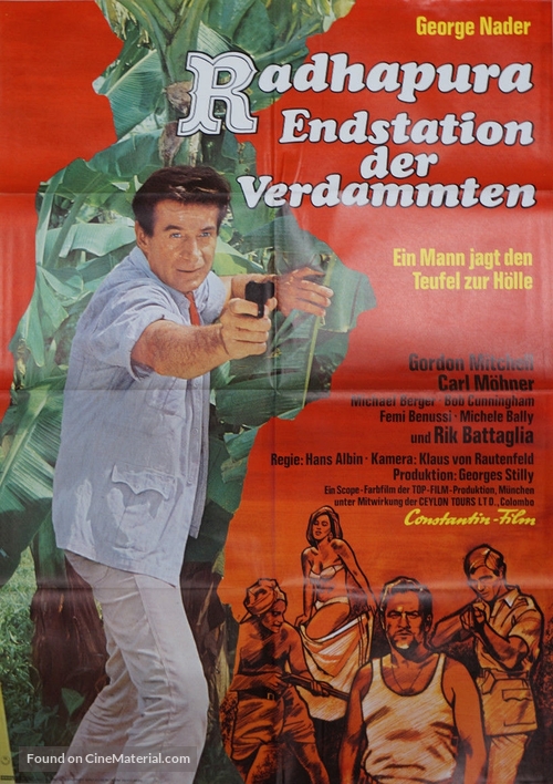 Radhapura - Endstation der Verdammten - German Movie Poster