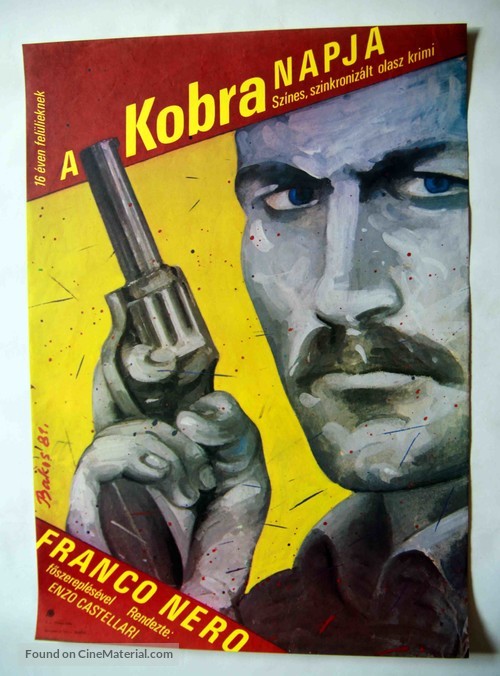 Il giorno del Cobra - Hungarian Movie Poster