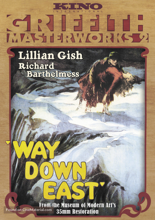 Way Down East - DVD movie cover