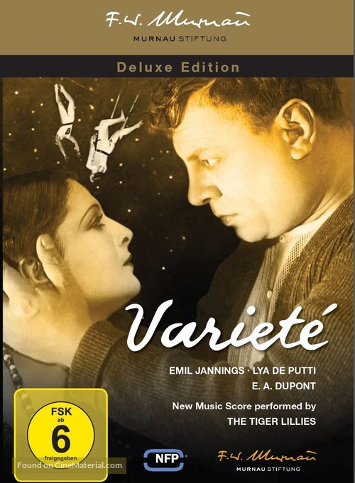 Variet&eacute; - German Blu-Ray movie cover