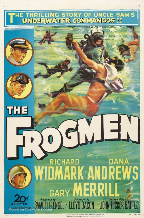 The Frogmen - Movie Poster
