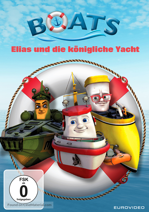Elias og kongeskipet - German DVD movie cover