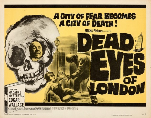 Die toten Augen von London - Movie Poster