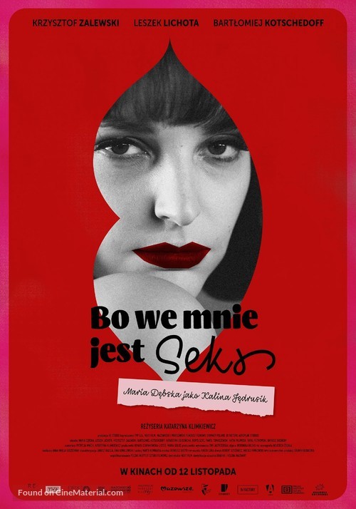 Bo we mnie jest seks - Polish Movie Poster