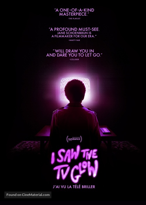 I Saw the TV Glow - Canadian DVD movie cover