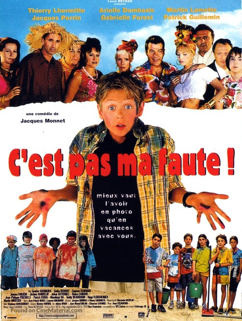 C&#039;est pas ma faute! - French Movie Poster