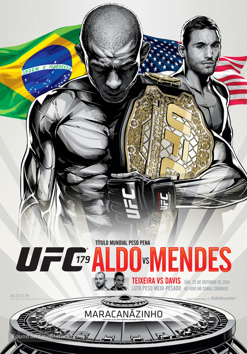 UFC 179: Aldo vs. Mendes II - Movie Poster