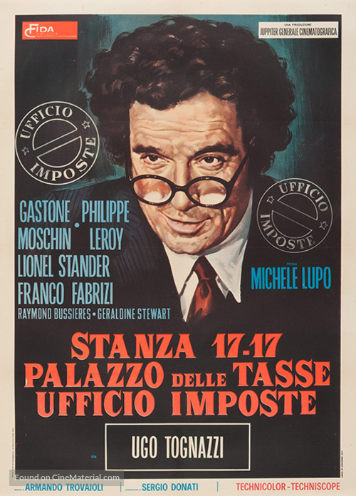 Stanza 17-17 palazzo delle tasse, ufficio imposte - Italian Movie Poster