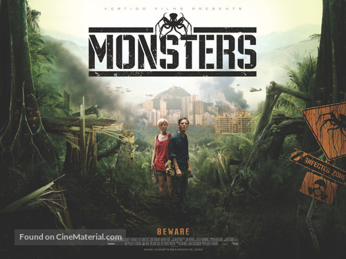 Monsters - British Movie Poster