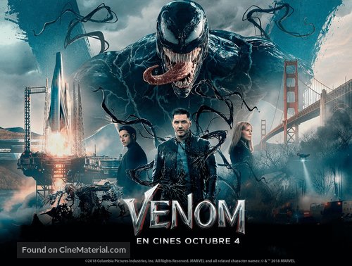 Venom - Colombian Movie Poster