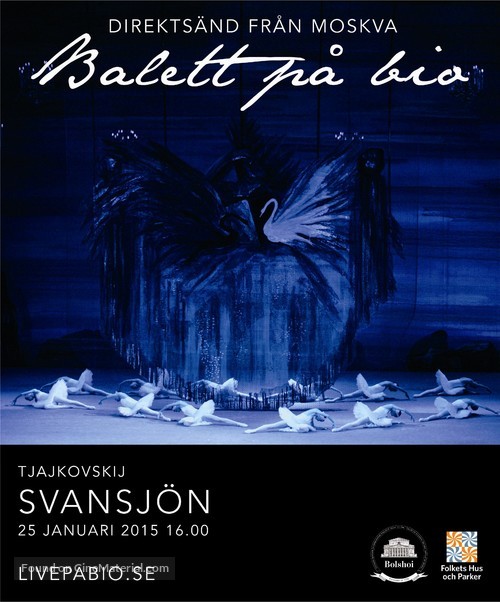 &quot;The Bolshoi Ballet: Live from Moscow&quot; - Swedish Movie Poster