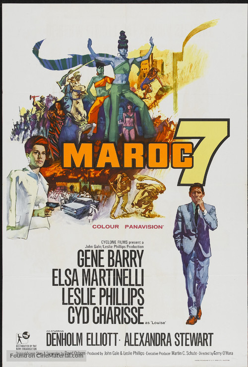 Maroc 7 - British Movie Poster