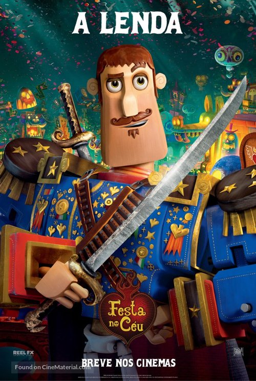 The Book of Life - Brazilian Movie Poster