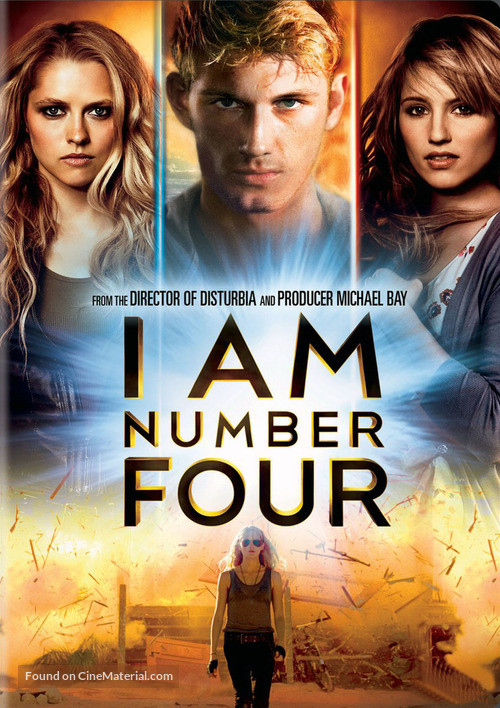 I Am Number Four - DVD movie cover