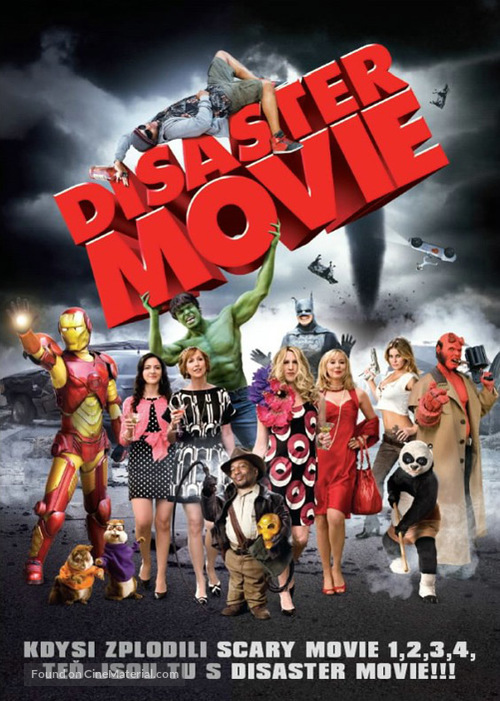 Disaster Movie - Czech DVD movie cover