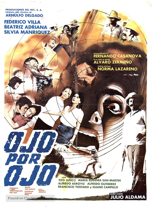 Ojo por ojo - Mexican Movie Poster