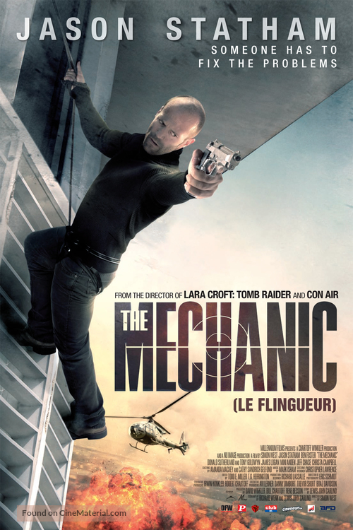 The Mechanic - Belgian Movie Poster