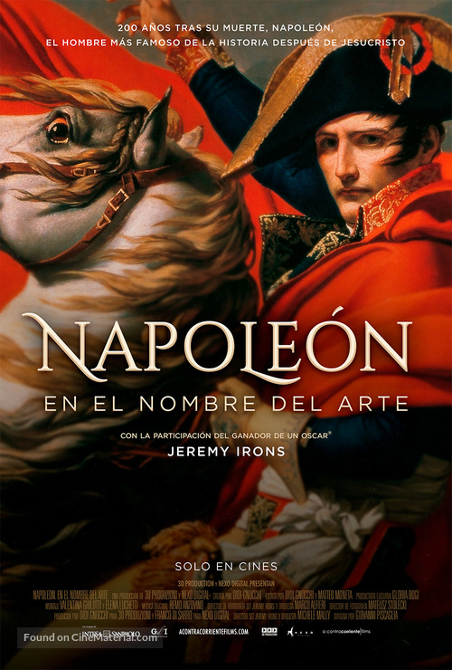 Napoleon - In the Name of Art - Spanish Movie Poster