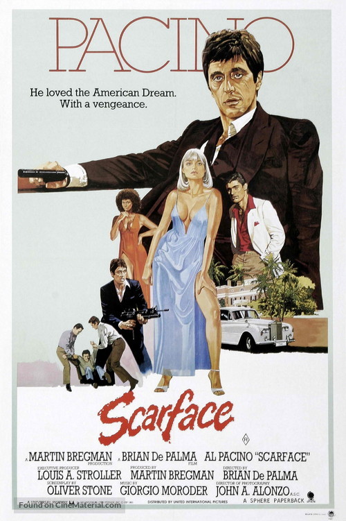 Scarface - Australian Movie Poster