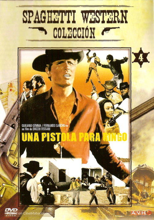 Una pistola per Ringo - Argentinian DVD movie cover